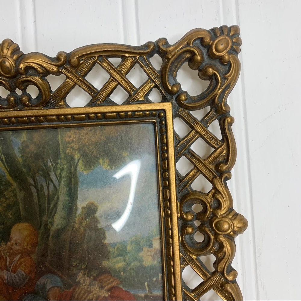 Vintage A Cameo Creation Framed Square Photo - Picture 6 of 12